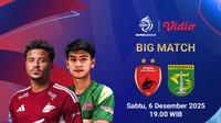 Live Streaming BRI Super League 2025/26: PSM vs Persebaya, Eksklusif di Vidio